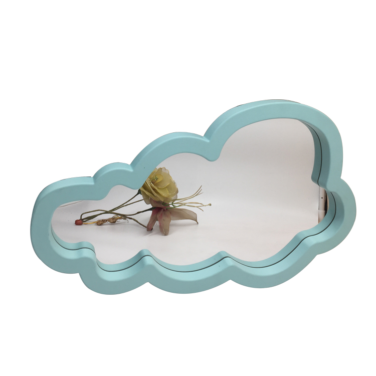 JY-3云朵造型的艺术装饰墙上塑料挂镜
